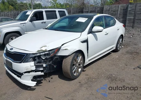 2015 Kia Optima Sxl Turbo from USA, damaged, VIN 5XXGR4A62FG375796